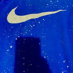 Nike t shirt blue